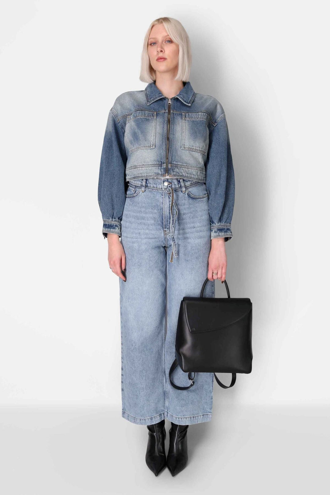 Rebel Mini Backpack - soft touch black