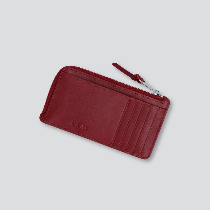 Rebel Cardholder - soft touch dahlia red