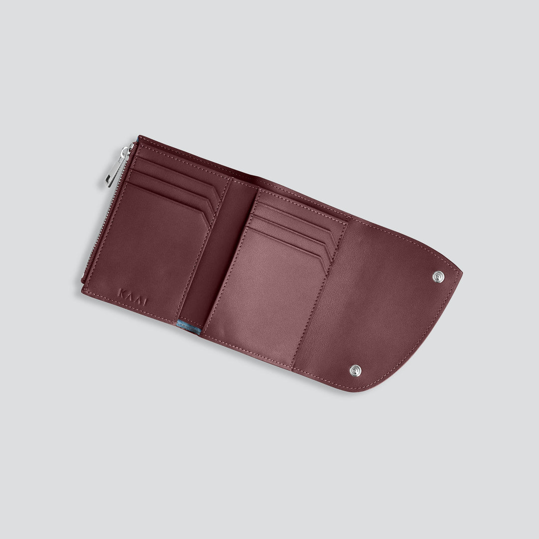 Rebel Wallet - dark burgundy