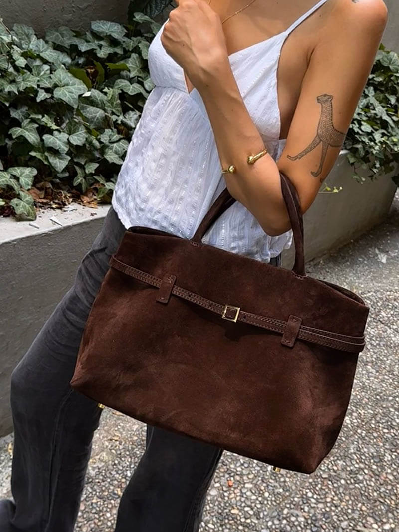 Baganova Suede Bag