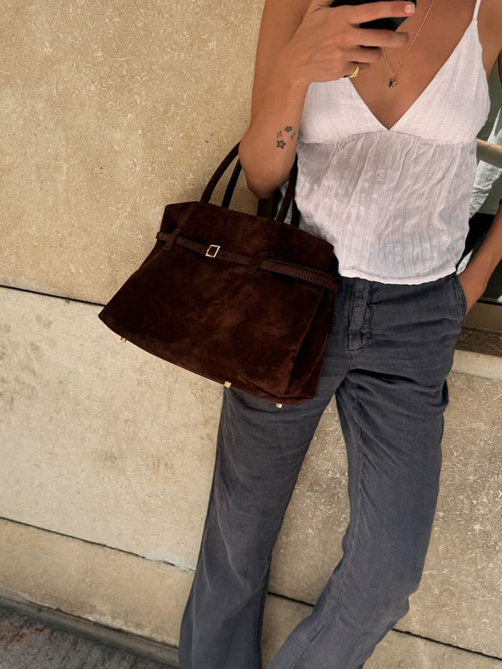Baganova Suede Bag
