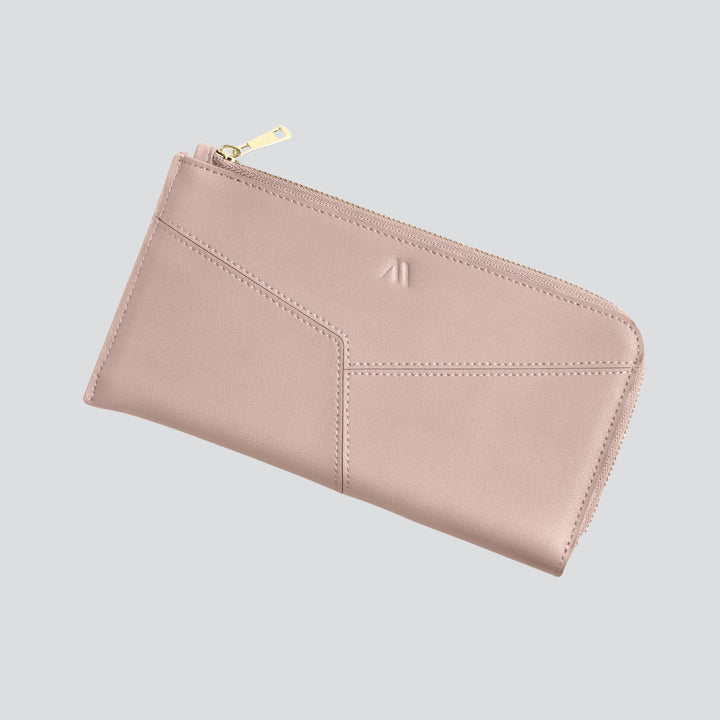 Large Wallet - nude pink